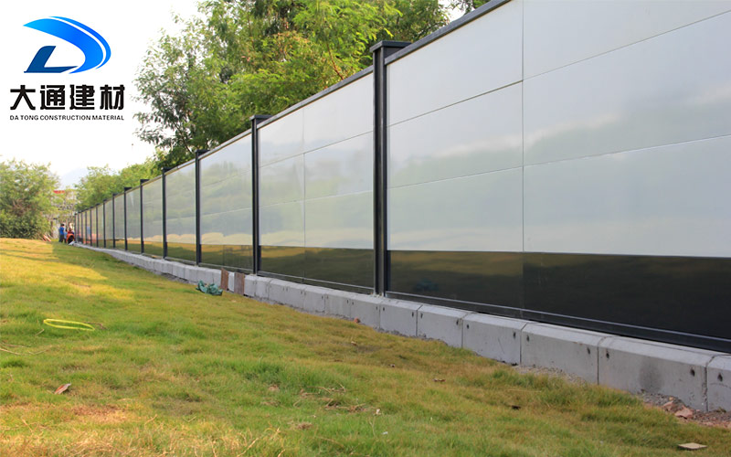 深圳市政圍擋，市政施工圍擋安裝現(xiàn)場效果圖