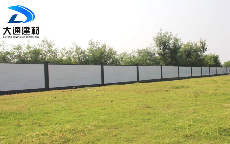 深圳市政圍擋，市政施工圍擋安裝現(xiàn)場效果圖